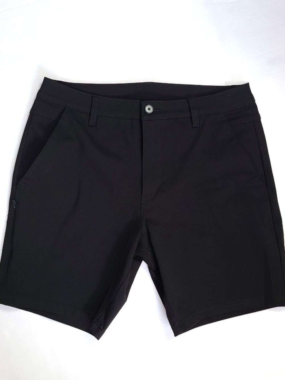 BYLT Men’s 36 Everyday Shorts Premium Basics Black Stretch Performance 8"